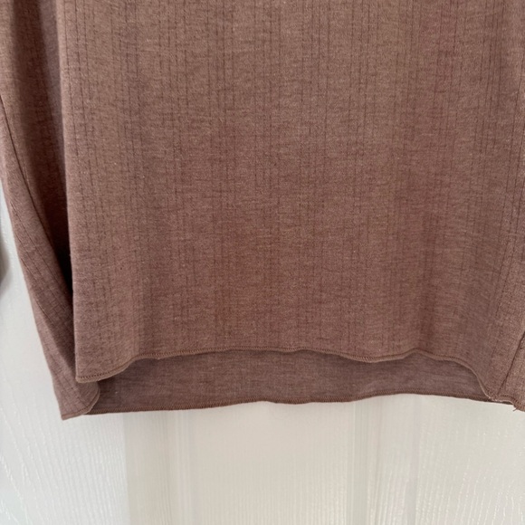 Anama brown ribbed knit top - Picture 4 of 6